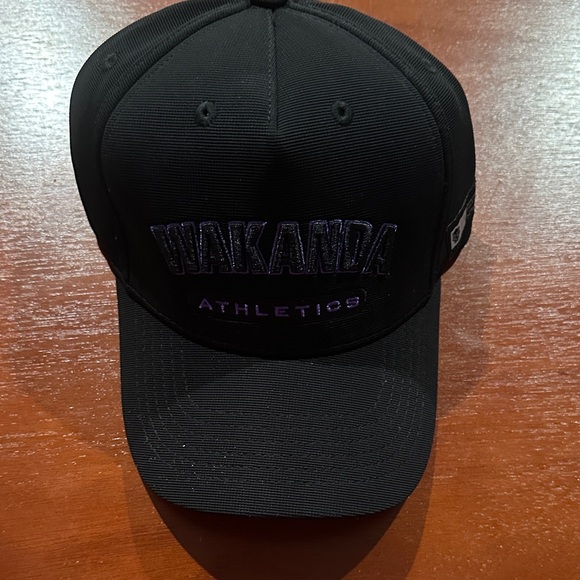 Black Wakanda Athletics Cap - Picture 1 of 5